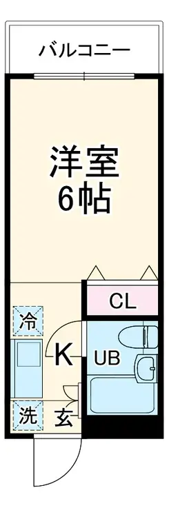 海楽新井マンション 2階階 間取り