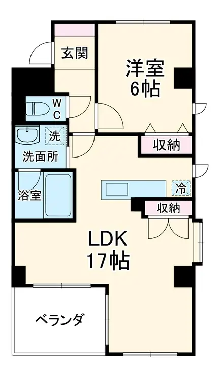 セラ浦安 2階階 間取り