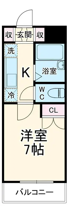 レジディア浦安 6階階 間取り
