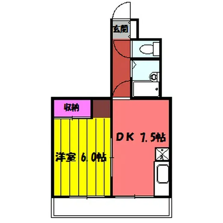ニットーハイツ 3階階 間取り