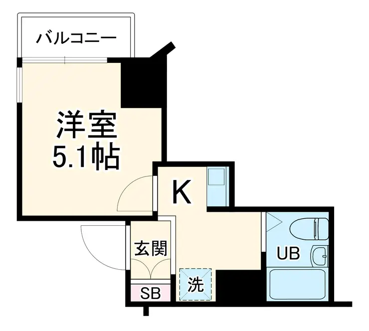 日神パレステージ石川町 9階階 間取り