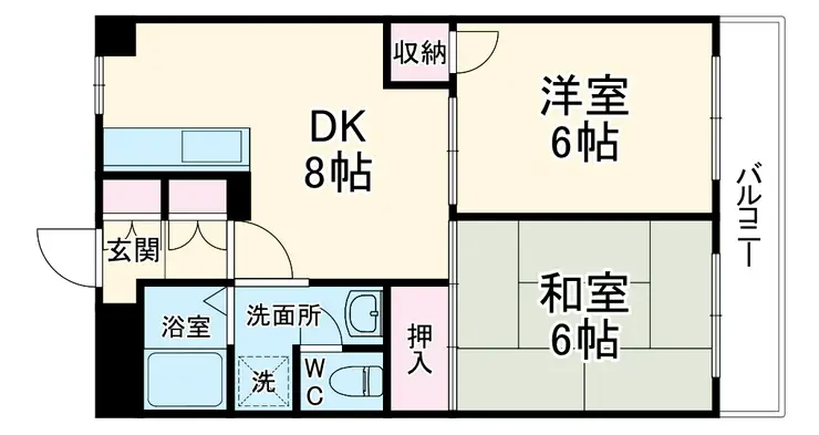 シンダナマンション 4階階 間取り