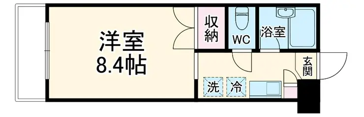 クレオ舞浜II 2階階 間取り