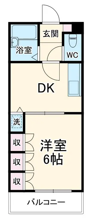 ミヤビマンション 3階階 間取り