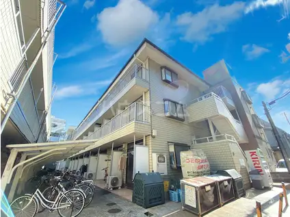 東京地下鉄東西線 浦安駅(千葉) 徒歩9分 3階建 築37年(ワンルーム/3階)の外観写真