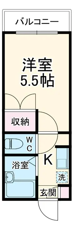 コーポドルチェ 2階階 間取り