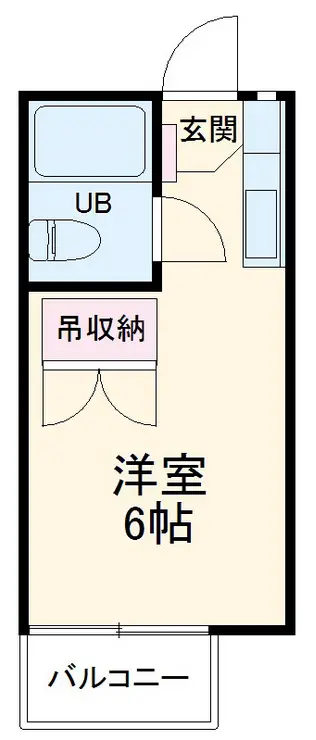 クレール2 2階階 間取り