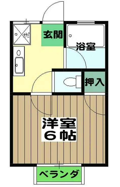 テラスENJU 2階階 間取り