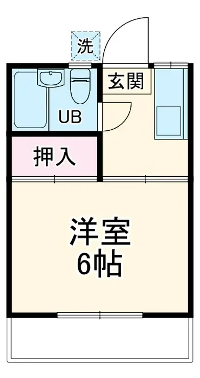 カーサ大塚 2階階 間取り