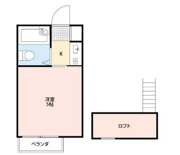アヴァンセ宿河原 2階階 間取り