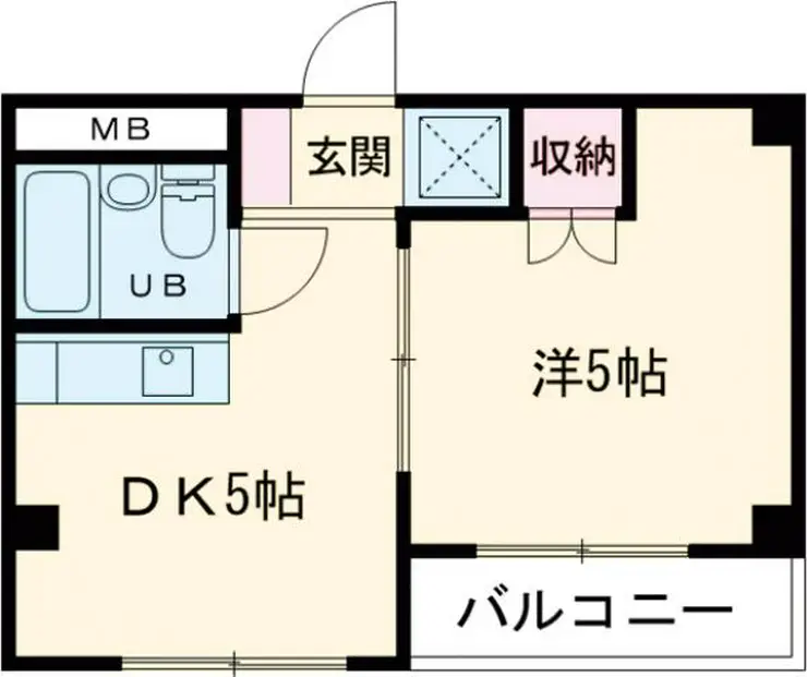 キャッスルリョーコー 2階階 間取り