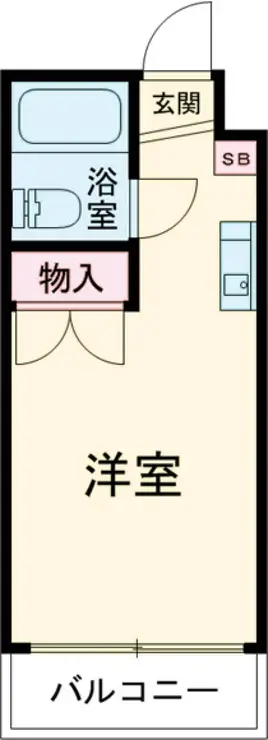 三恵ハイム三鷹 1階階 間取り