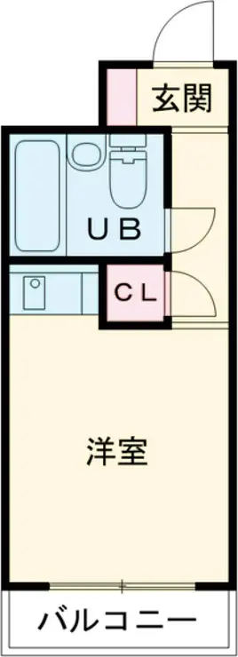 スカイコート荻窪 3階階 間取り