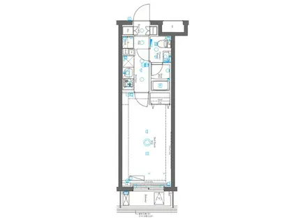AZEST西高島平(1K/4階)の間取り写真