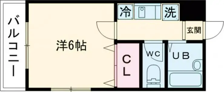 アルカディアEZ 2階階 間取り