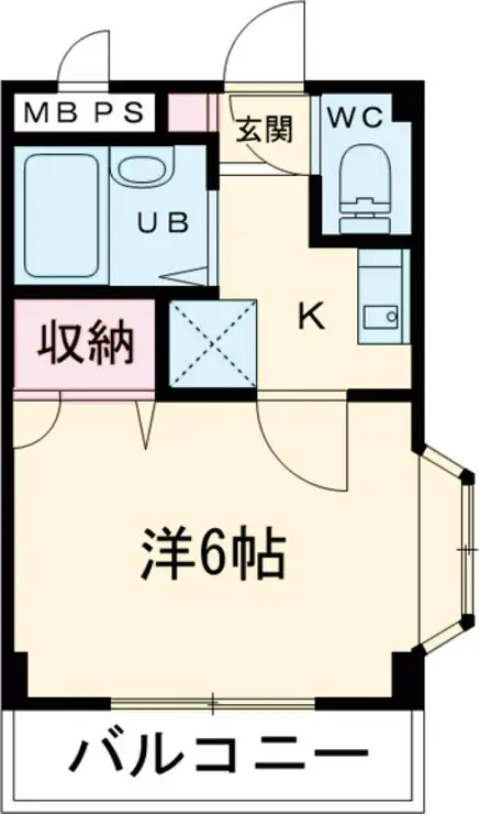グレイス南葛西 4階階 間取り