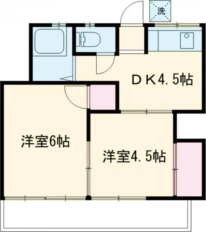 山田屋荘 2階階 間取り
