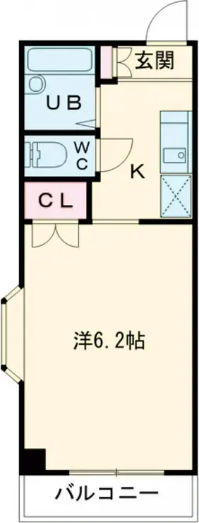 ピュアハイム新小岩 1階階 間取り