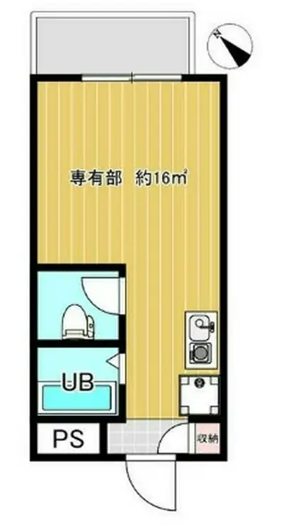 アースビル 5階階 間取り