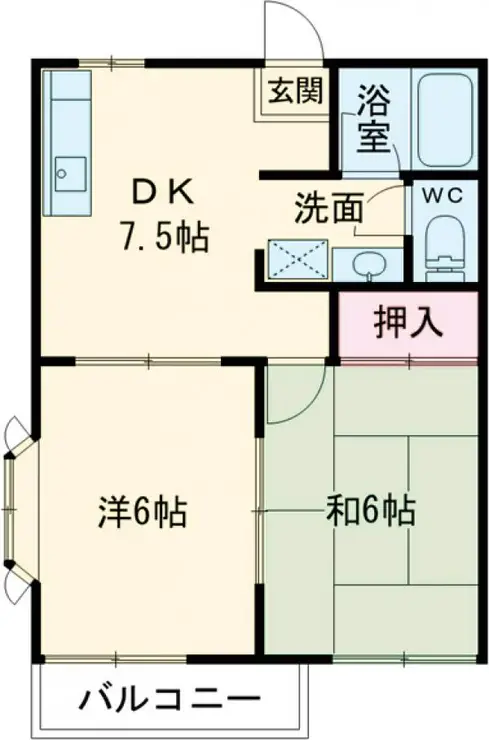 サンデリカ 1階階 間取り