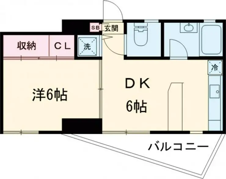 ロックアーバン 4階階 間取り