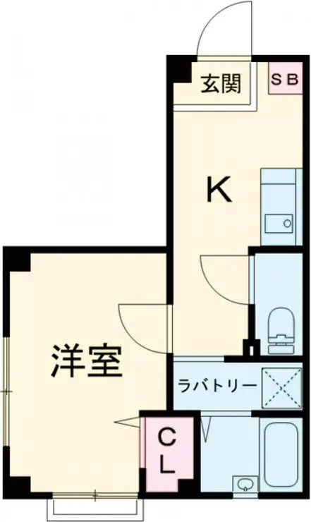 ヴィラシャルマン 4階階 間取り