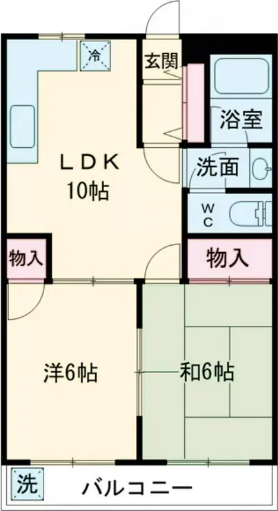 ファミールS&S 1階階 間取り