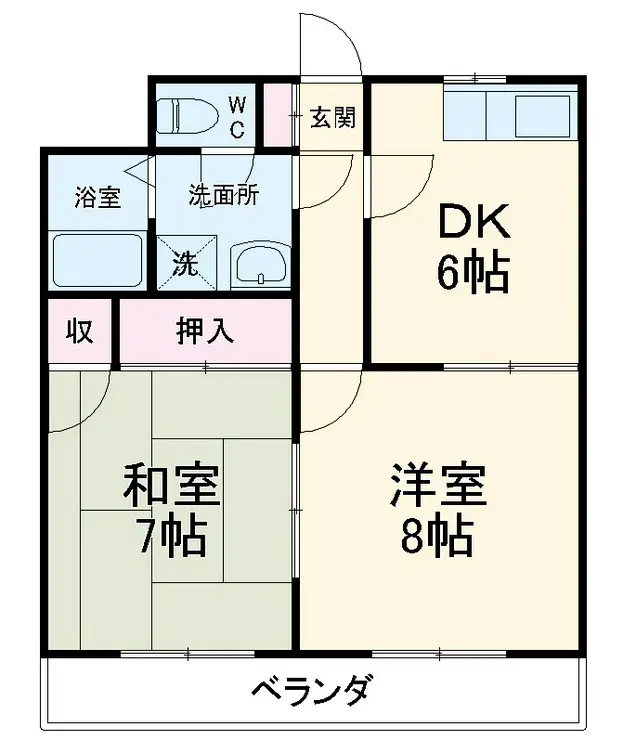 スターフィールドA 1階階 間取り