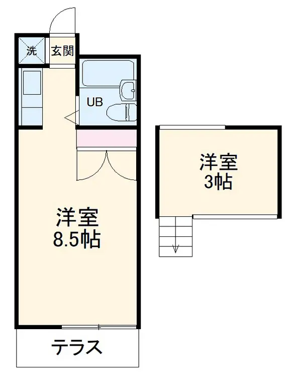 BOXHONDA 2階階 間取り
