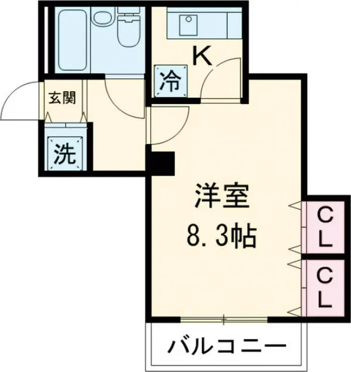 アイコート 3階階 間取り
