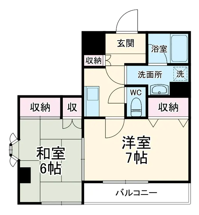 ブリュッヘンパーク 1階階 間取り