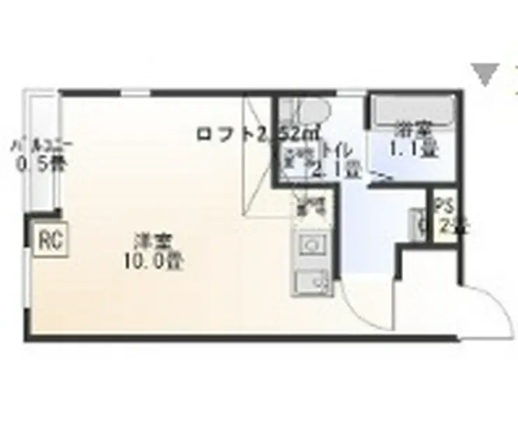 THE ROOM新検見川 1階階 間取り