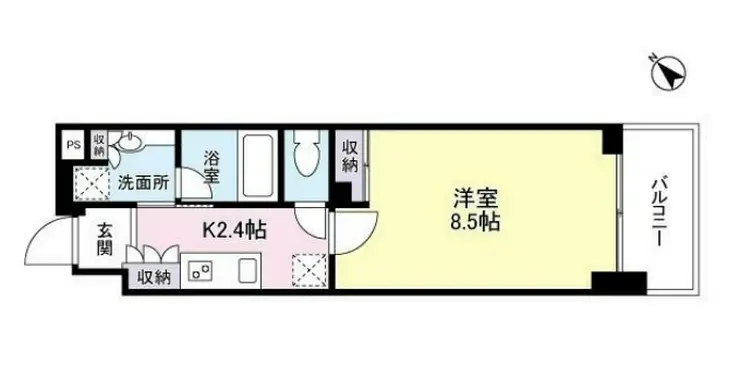 プロスペクト荻窪 2階階 間取り