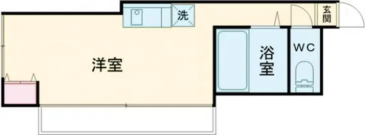 セレスコート 1階階 間取り