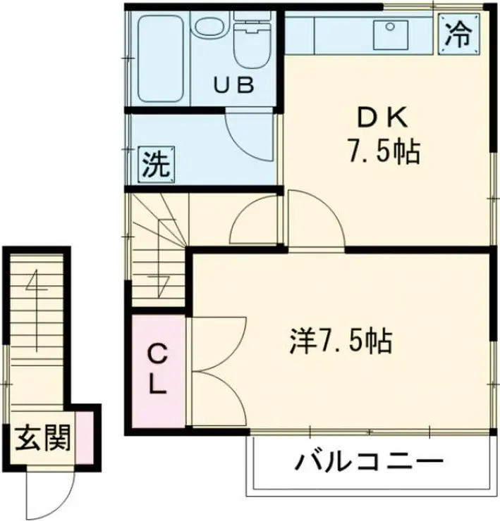 ルビーノ 2階階 間取り