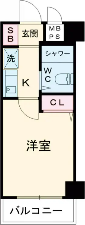 アーバンヒルズ平井 2階階 間取り