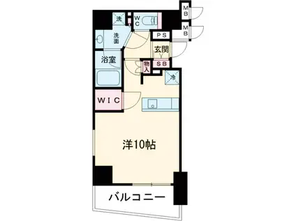 メインステージ西荻窪Ⅱ(1K/5階)の間取り写真