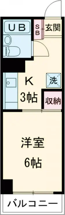 クレストコート小島 2階階 間取り