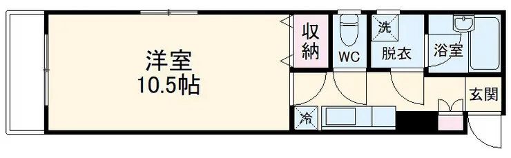 ライジングハウス 4階階 間取り