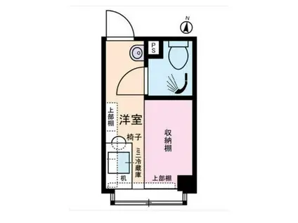 プティアムス スカイツリー前(ワンルーム/2階)の間取り写真