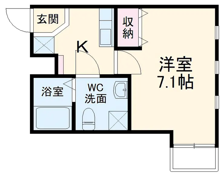 Aレガート蕨 3階階 間取り