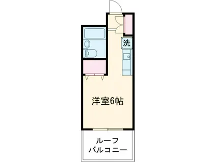 ル・シヴァン下井草(ワンルーム/2階)の間取り写真