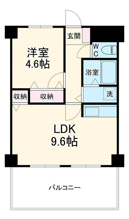 ライオンズマンション淵野辺第2 2階階 間取り