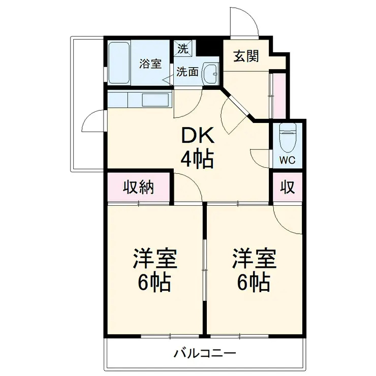 ルミエールICI 2階階 間取り