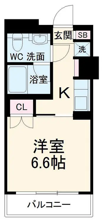 SEASCAPE千葉みなと 5階階 間取り