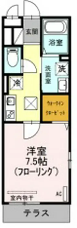 エントピア 1階階 間取り