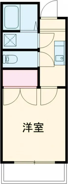 ロジェ高井戸弐番館 2階階 間取り