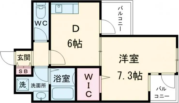 イサラ荻窪 4階階 間取り