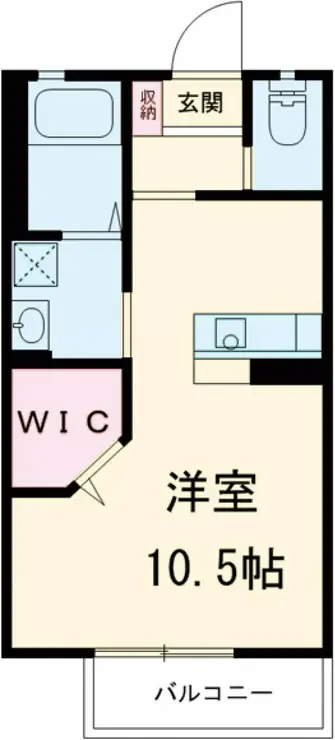 東屋 輝 2階階 間取り