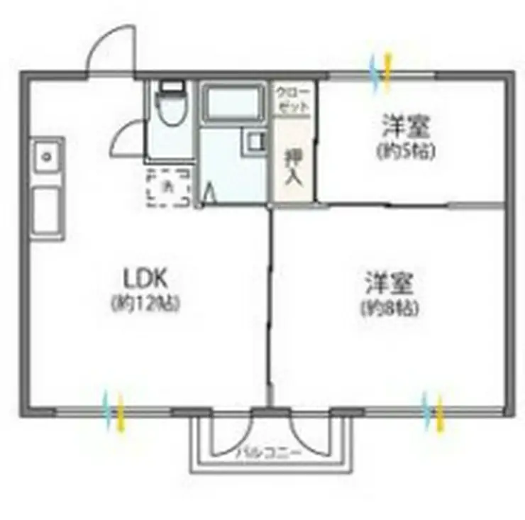 プラーズ相模が丘 4階階 間取り